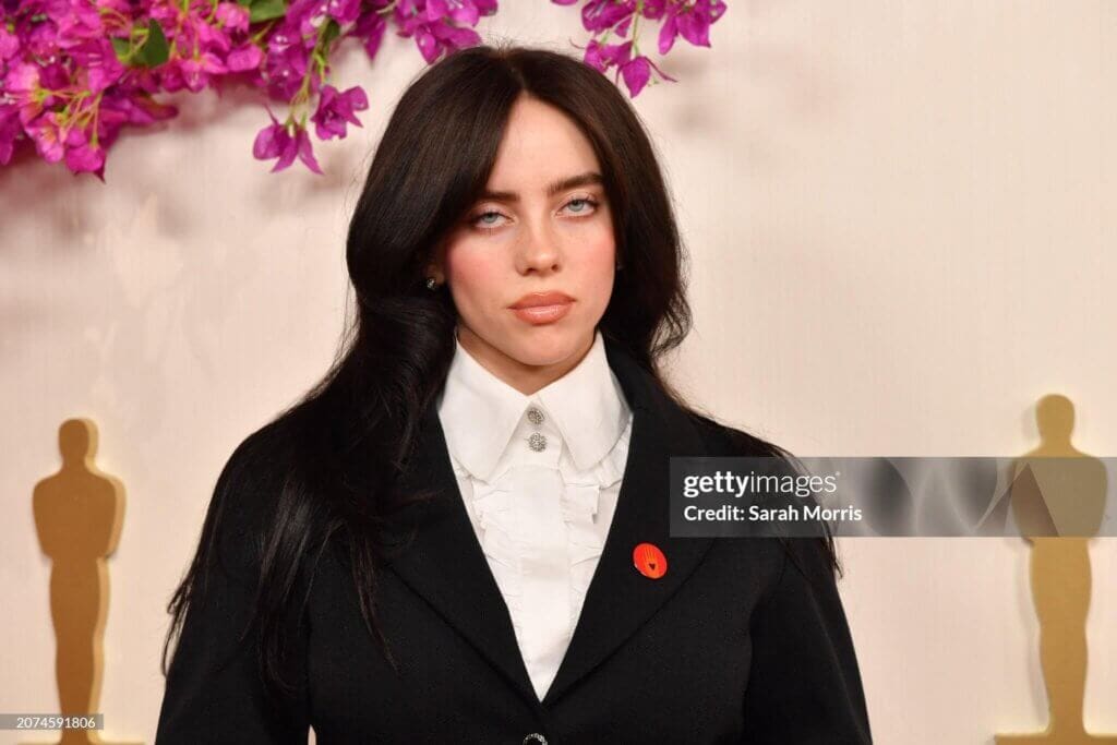96th Annual Academy Awards - ArrivalsHOLLYWOOD, CALIFORNIA - MARCH 10: Billie Eilish attends the 96th Annual Academy Awards on March 10, 2024 in Hollywood, California. (Photo by Sarah Morris/WireImage)