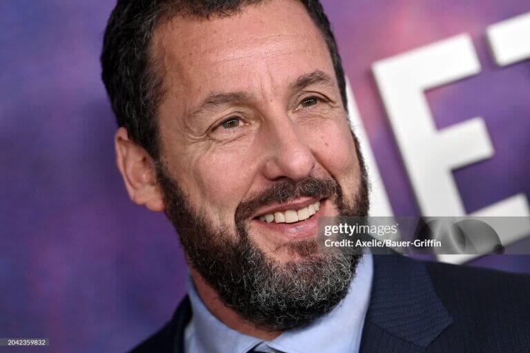 Photocall For Netflix's "Spaceman" LOS ANGELES, CALIFORNIA - FEBRUARY 26: Adam Sandler attends the Photocall for Netflix's "Spaceman" at The Egyptian Theatre Hollywood on February 26, 2024 in Los Angeles, California. (Photo by Axelle/Bauer-Griffin/FilmMagic)