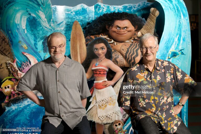Moana Ron Clements and John Musker, Los Angeles Times, November 7, 2016 Directors of Disney's animated movie, "Moana, "John Musker, Ron Clements are photographed for Los Angeles Times on October 10, 2016 in Los Angeles, California. PUBLISHED IMAGE. CREDIT MUST READ: Mel Melcon/Los Angeles Times/Contour by Getty Images. (Photo by Mel Melcon/Contour by Getty Images)