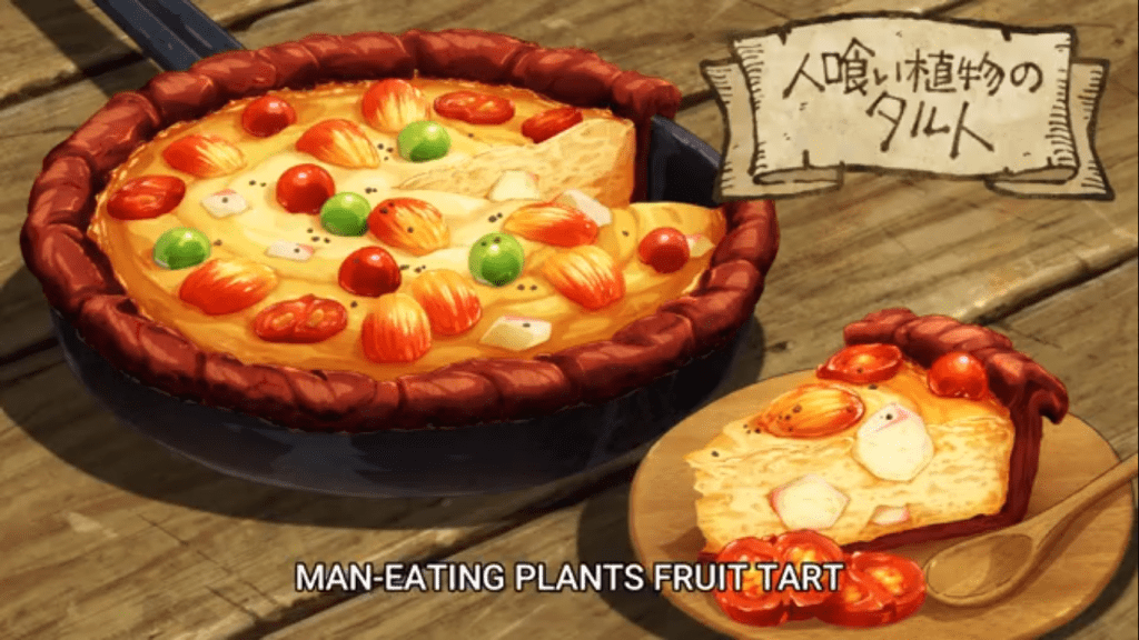 Senshi's Man-Eating Plant Fruit Tart