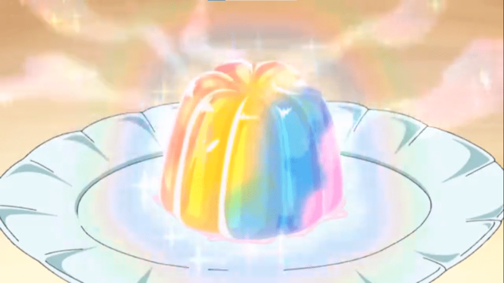 Komatsu's Rainbow Fruit Jello