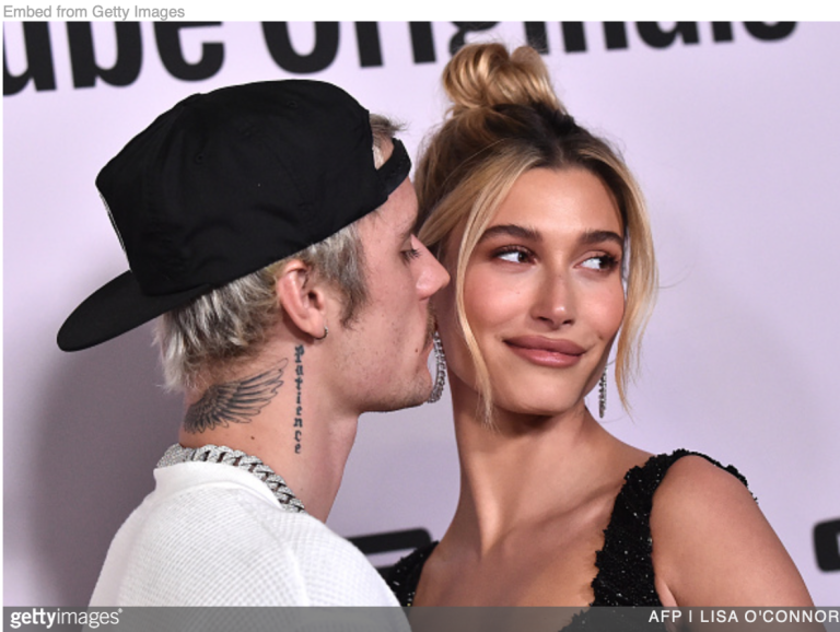 Hailey and Justin Bieber announce pregnancy.