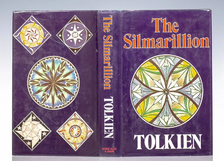 The Simarillion, a posthumously published book by J.R.R. Tolkien.