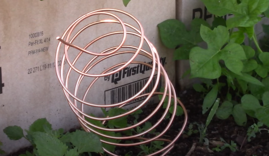 Electro-Culture Gardening Spiral
