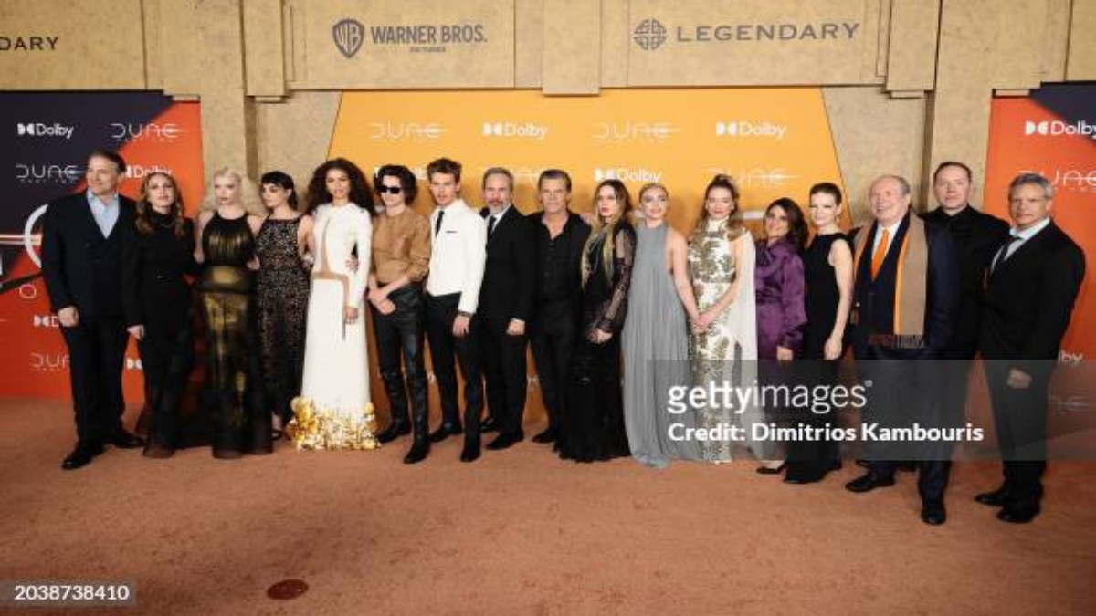 Dune Part Two and likely Dune 3 cast at the premiere for part two