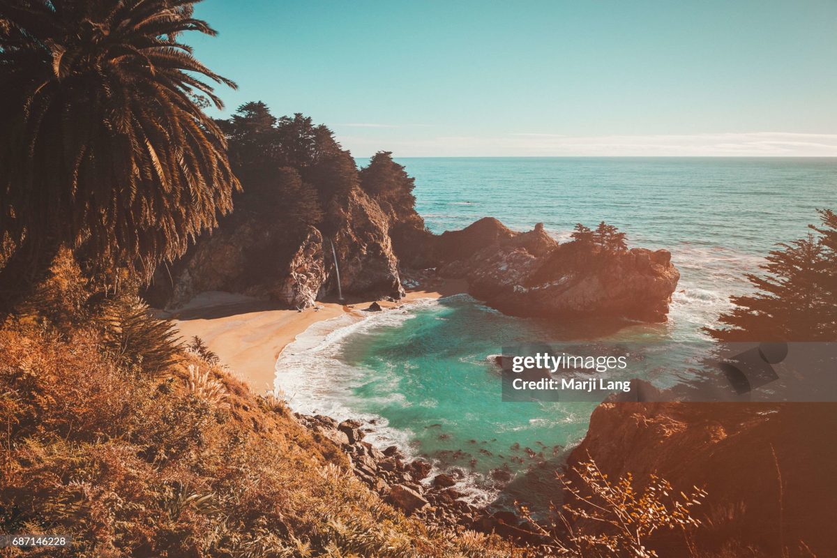 BIG SUR, CALIFORNIA, UNITED STATES - 2016/12/26: McWay falls are part of the Julia Pfeiffer Burns Sate Park in Big Sur, California, USA. (Photo by Marji Lang/LightRocket via Getty Images)