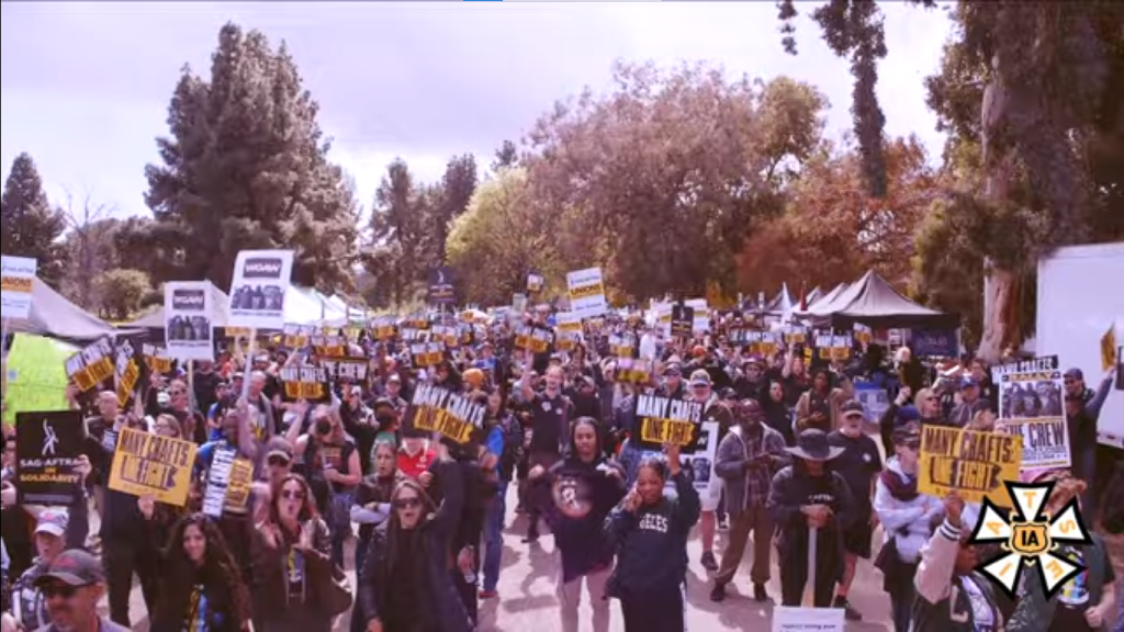 Many Crafts, One Fight Movement. IATSE with their sister unions
