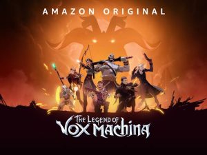 The Legend of Vox Machina, an American anime official release poster