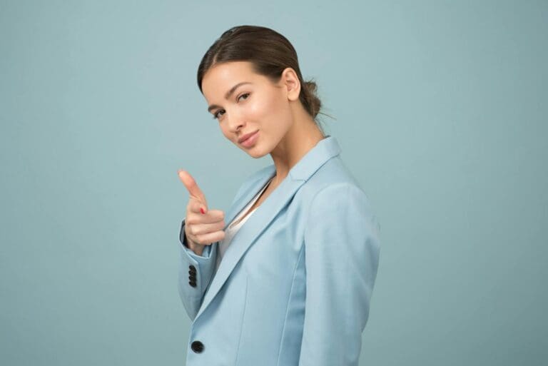 self-confidence Photo by Moose Photos: https://www.pexels.com/photo/woman-wearing-blue-shawl-lapel-suit-jacket-1036622/