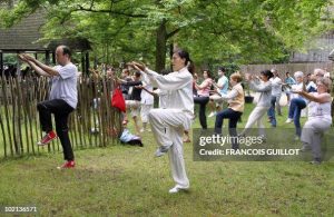 Qigong in the park