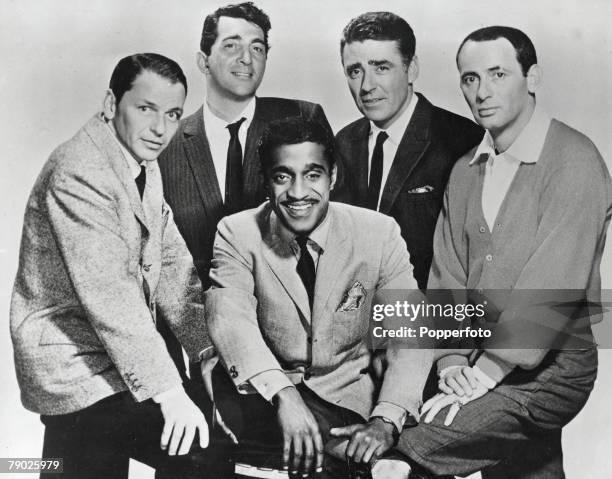Dean Martin, Frank Sinatra, Sammy Davis Jr., Peter Lawford, Joey Bishop, Rat Pack