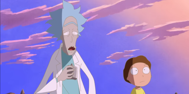 Rick and Morty in 2nd Anime Short