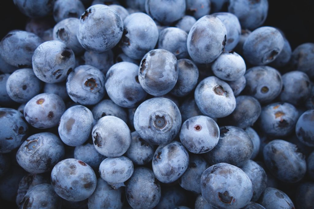 Blueberries are great for brain health.