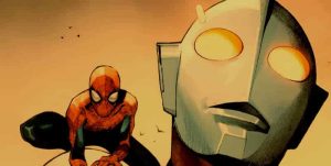 Marvel Ultraman and Spiderman