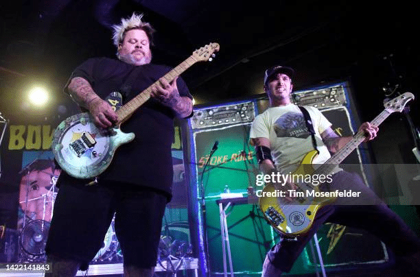 Bowling for Soup, one of the bands whose cover is on "A Whole New Sound."