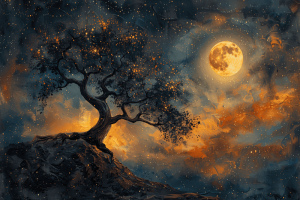 zodiac signs dream tree moon