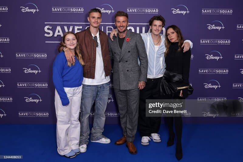 victoria beckham and family