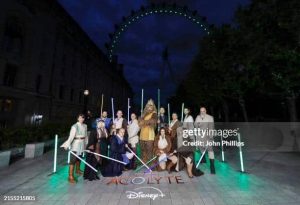 The cast of The Acolyte for the UK premiere. Star Wars