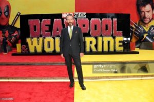 Matthew Macfadyen at the Deadpool & Wolverine premiere red carpet, years after starring in Pride and Prejudice.