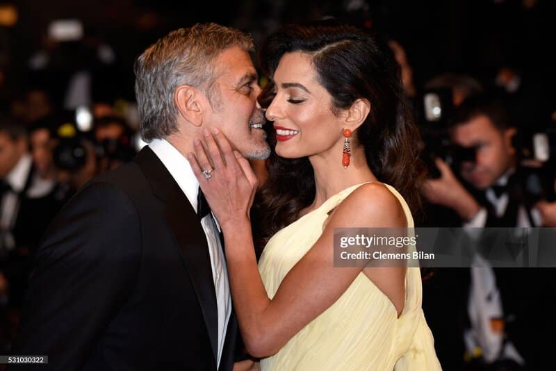 George Clooney and Amal Clooney