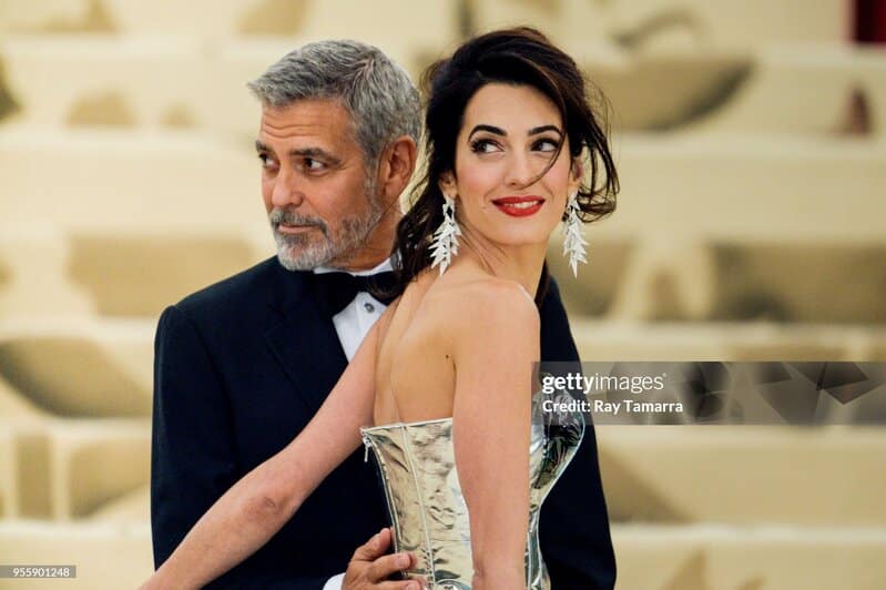 George Clooney and Amal Clooney