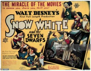 Walt Disney Snow White and the Seven Dwarfs 1937