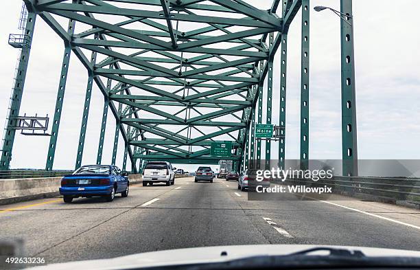 Man shot by police on Piscataqua Bridge between Maine and New Hampshire.