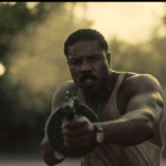 Screenshot of Michael B. Jordan as Smoke in Ryan Coogler's new movie Sinners.