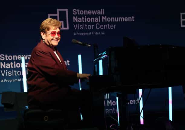 Elton John. Credit Kevin Mazur, Getty Images