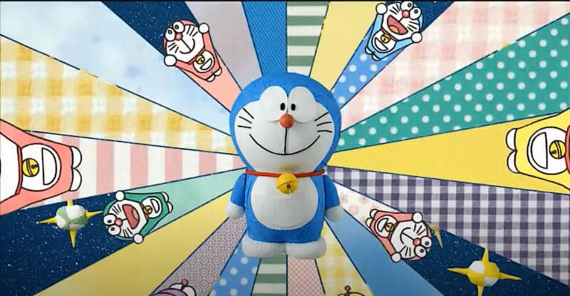 Doraemon voiced by Nobuyo Oyama