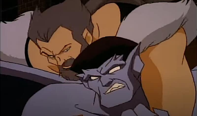 Disney Gargoyles: Goliath vs Wolf