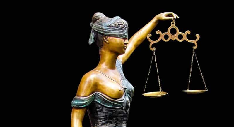 Libra, Lady Justice holding her Balancing Scales