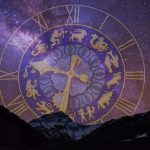 Libra horoscope, courtesy of https://pixabay.com/photos/starry-sky-star-sign-clock-2533009/