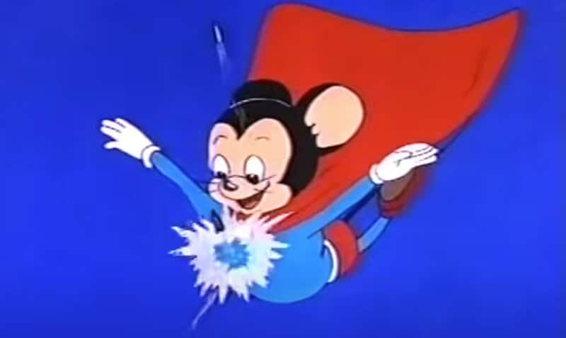 Mighty Mouse in Mouse of Tomorrow 1942