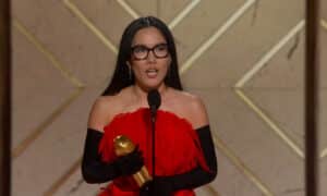 Ali Wong at 2025 Golden Globes