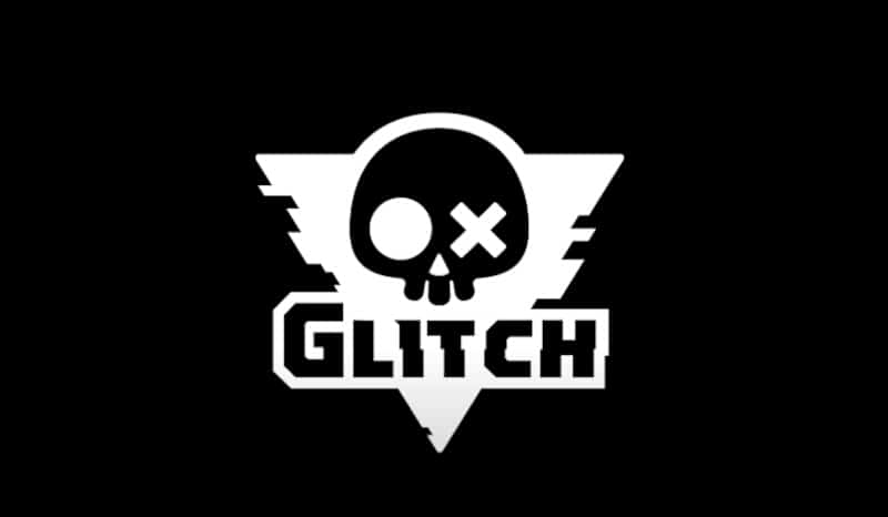 Glitch Productions Logo Black