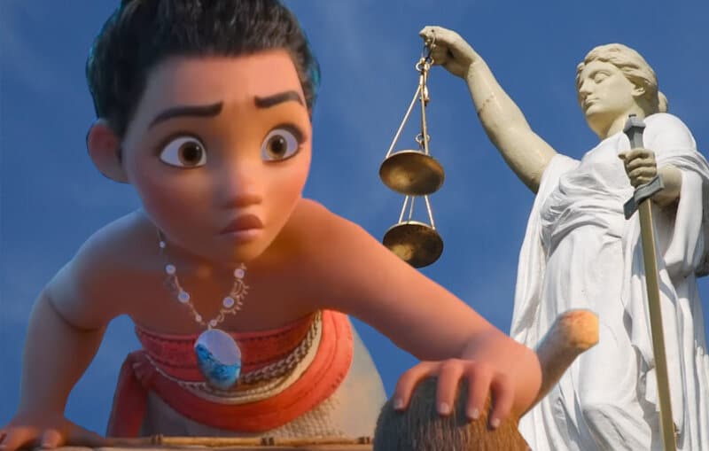 Moana 2 vs Lady Justice