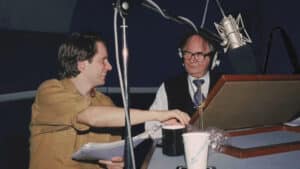 Nick Park and Peter Sallis