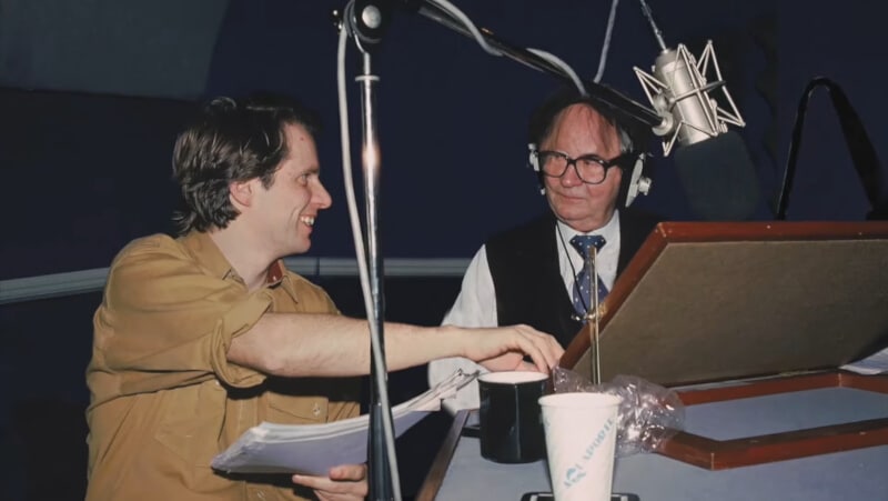 Nick Park and Peter Sallis