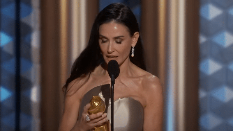 Demi Moore, golden globes