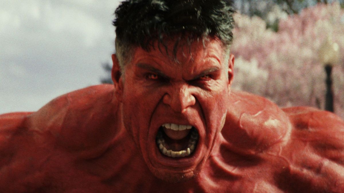 Captain America: Brave New World features Red Hulk