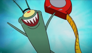 Plankton, Spongebob