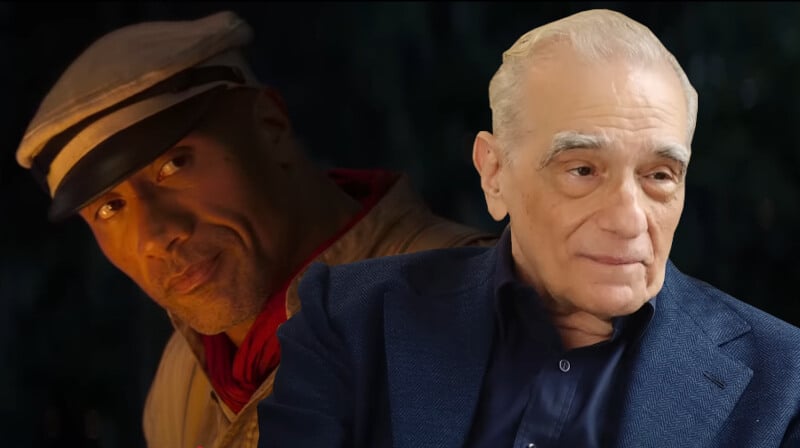 Martin Scorsese, Dwayne Johnson