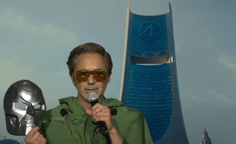 Robert Downey Jr., Doctor Doom, Fantastic 4 Tower