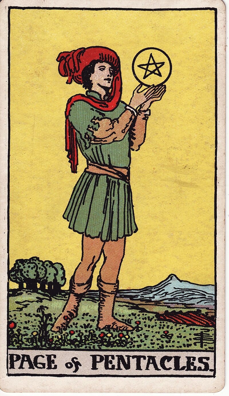 Page of Pentacles Tarot Zodiac