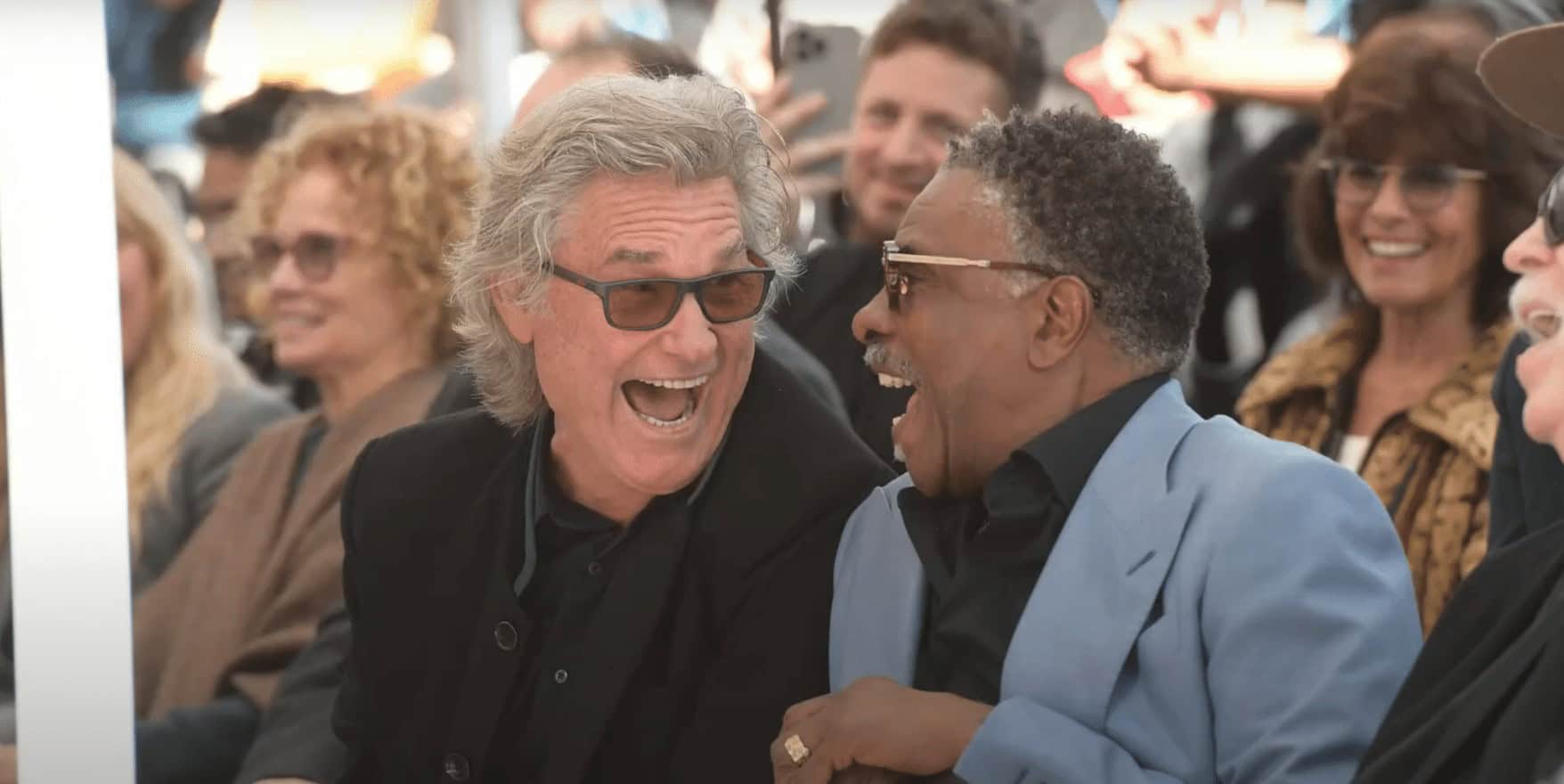 Keith David and Kurt Russell