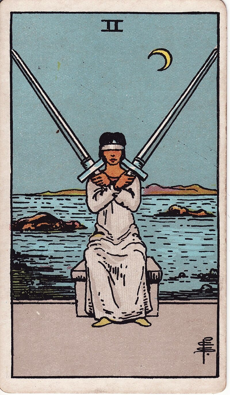Two of Swords Tarot Zodiac