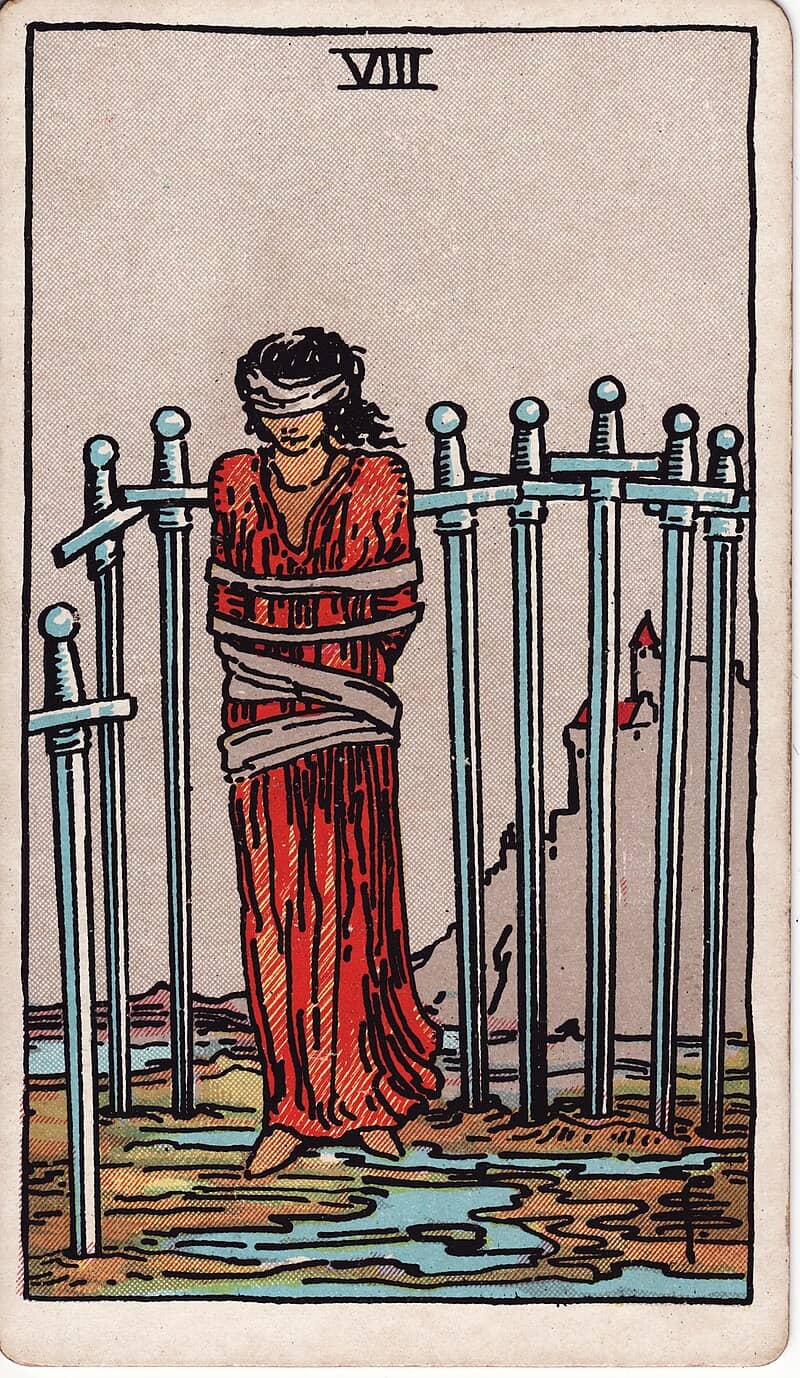 Eight of Swords Tarot Zodiac