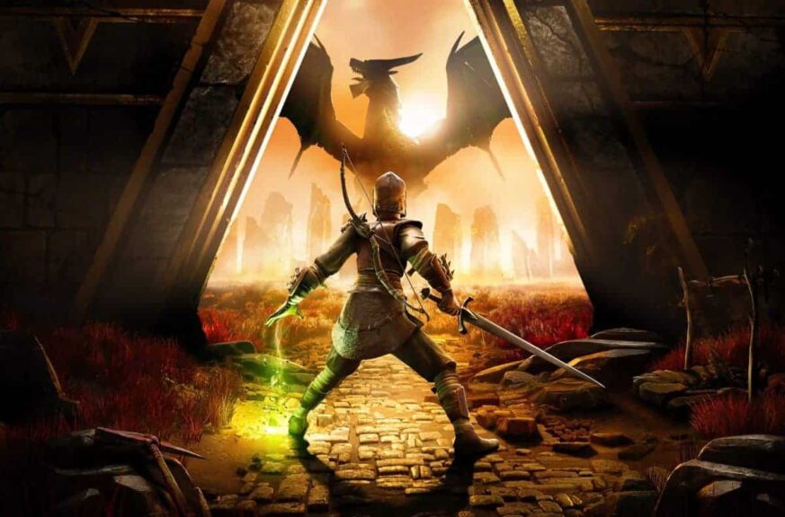 Dragon and warrior art from Jagex's RuneScape: Dragonwilds, shown as the RuneScape animated series and RuneScape 4 are revealed