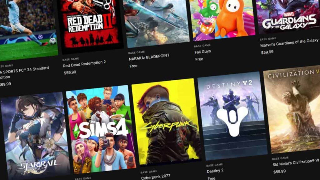 Epic Games Store Free Games